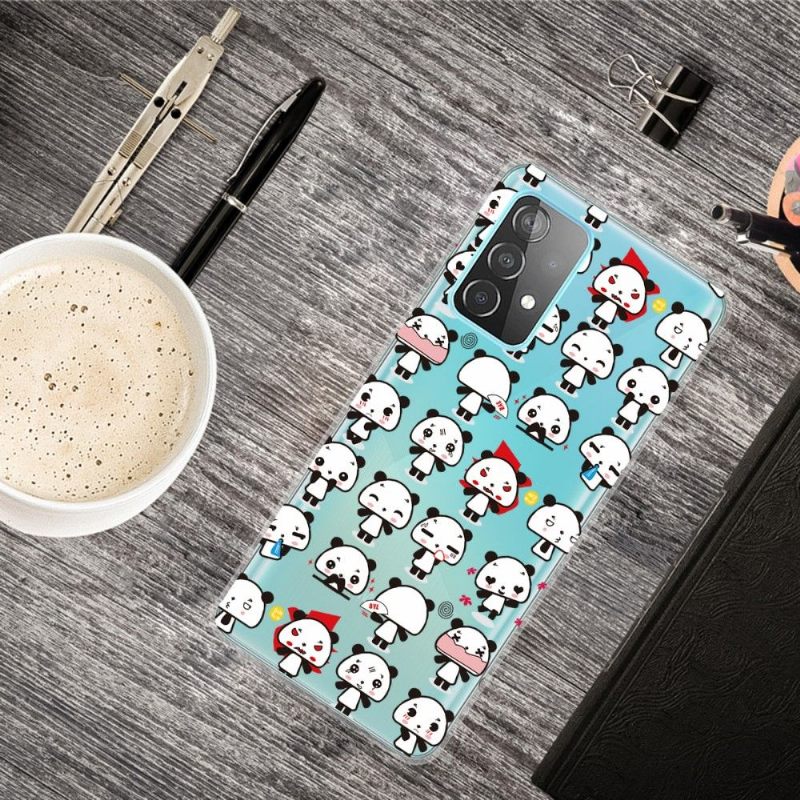 Θήκη Samsung Galaxy A53 5G Kawaii Pandas