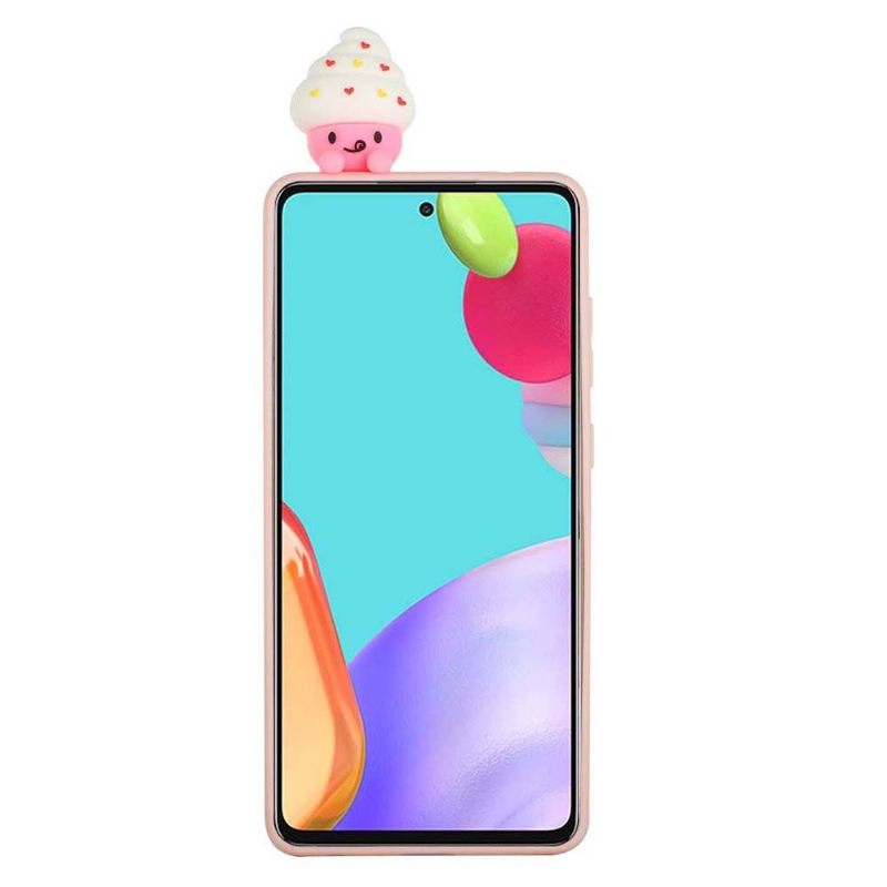 Θήκη Samsung Galaxy A53 5G Παγωτό Σιλικόνης 3d