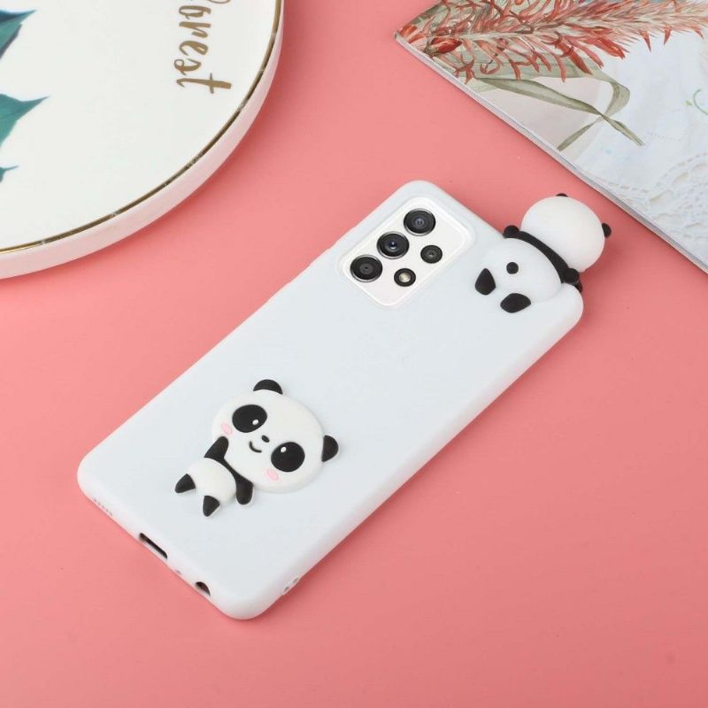 Θήκη Samsung Galaxy A53 5G Silicone Panda 3d