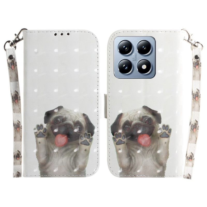 Θηκη Κινητου Xiaomi 14t Pro Θήκες Κινητών Lanyard Pug