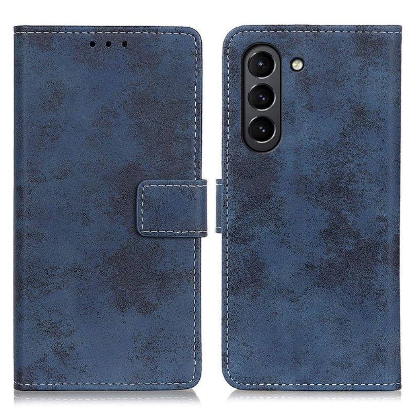 Κάλυμμα Samsung Galaxy S21 FE Cyrius Faux Leather Vintage