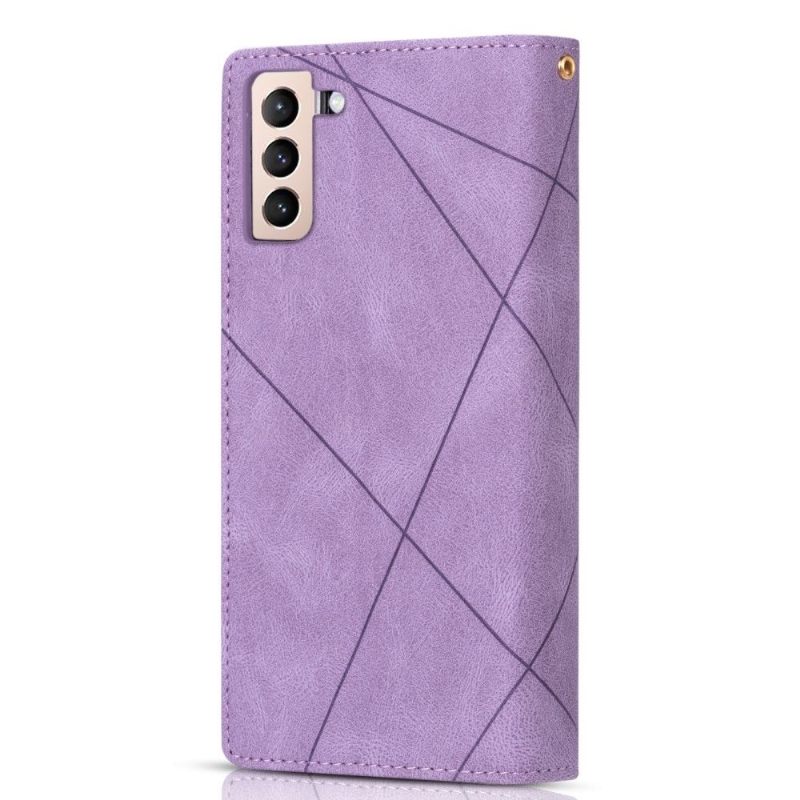 Θήκη Flip Samsung Galaxy S21 FE πορτοφολι Célia Faux Leather