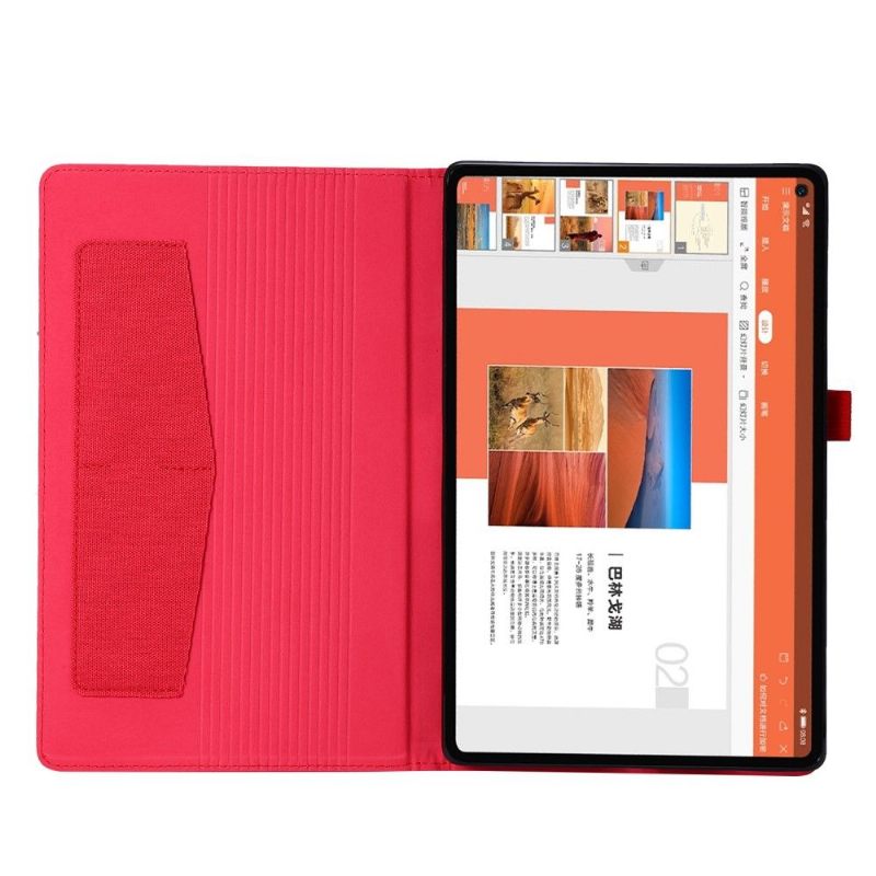 δερματινη θηκη Realme Pad Canvas Effect Oxford