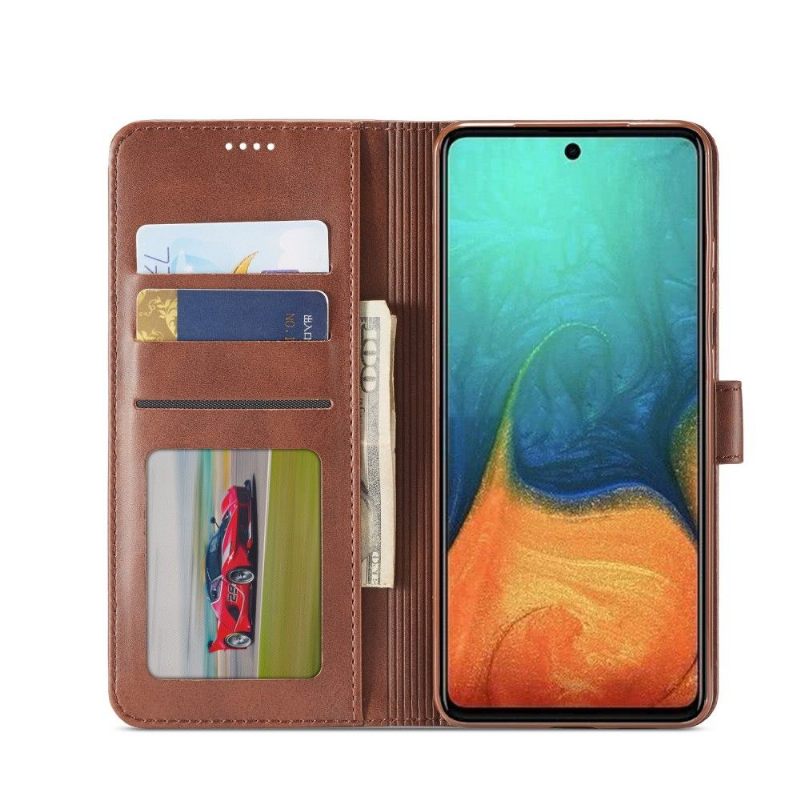 Κάλυμμα Samsung Galaxy A51 5G Leather Effect Lc.imeeke