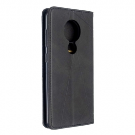 Κάλυμμα Nokia 7.2 Θήκη Κάρτας Célinia Leather Effect