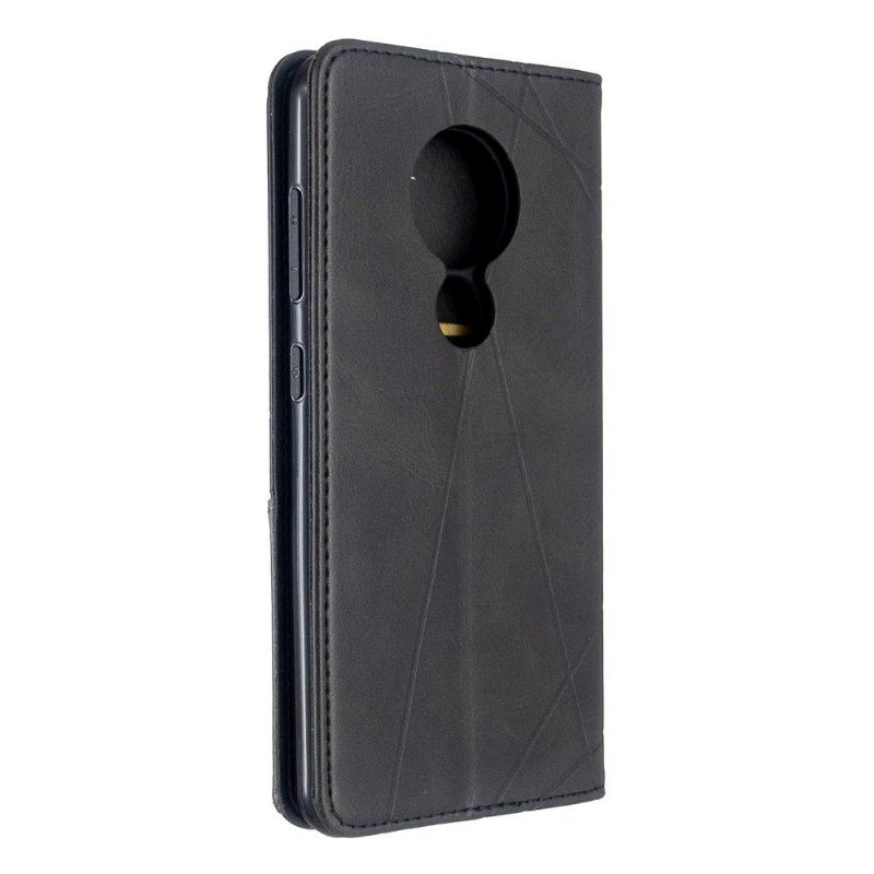 Κάλυμμα Nokia 7.2 Θήκη Κάρτας Célinia Leather Effect