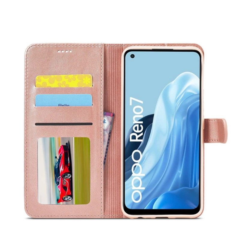 Κάλυμμα Oppo Reno 7 Leather Effect Lc.imeeke