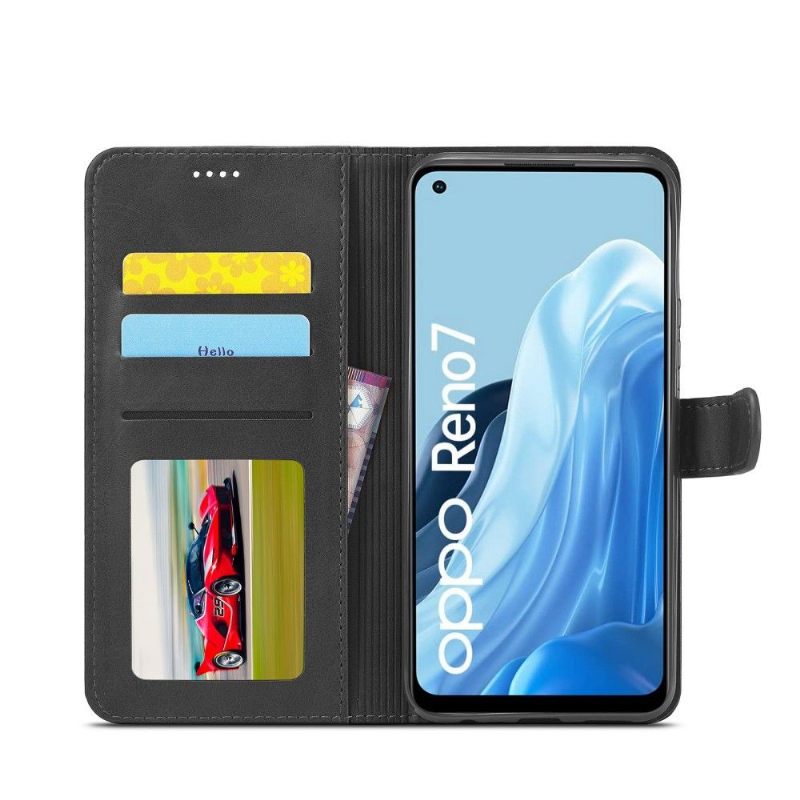 Κάλυμμα Oppo Reno 7 Leather Effect Lc.imeeke