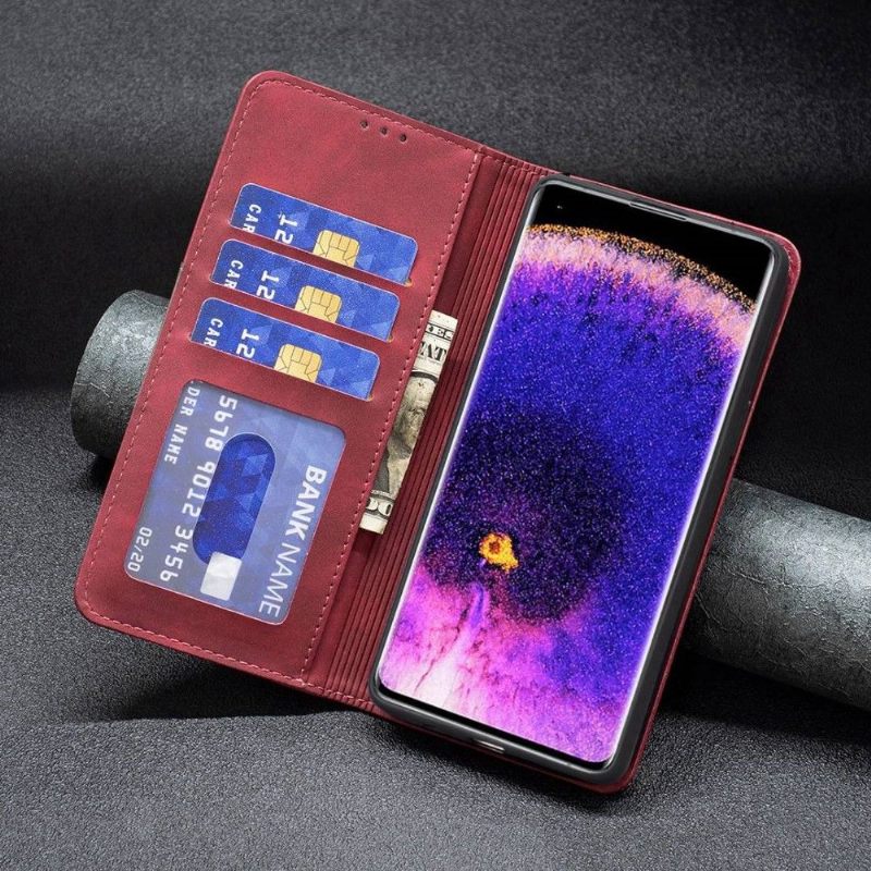 Κάλυμμα Oppo Reno 7 Θήκη Flip Binfen Color Flip Faux Leather