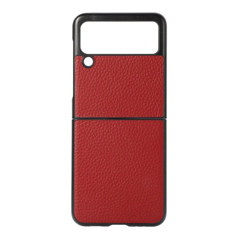 θηκη κινητου Samsung Galaxy Z Flip 3 5G Θήκη Flip Γνήσιο Grained Leather