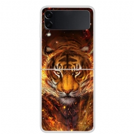 Θήκη Samsung Galaxy Z Flip 3 5G Fire Tiger