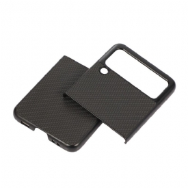 Θήκη Samsung Galaxy Z Flip 3 5G Θήκη Flip Style Carbon Fiber