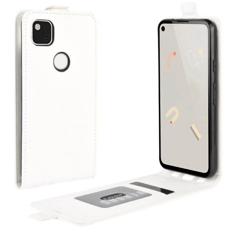 Θήκη Flip Google Pixel 4a δερματινη θηκη Faux Leather Vertical