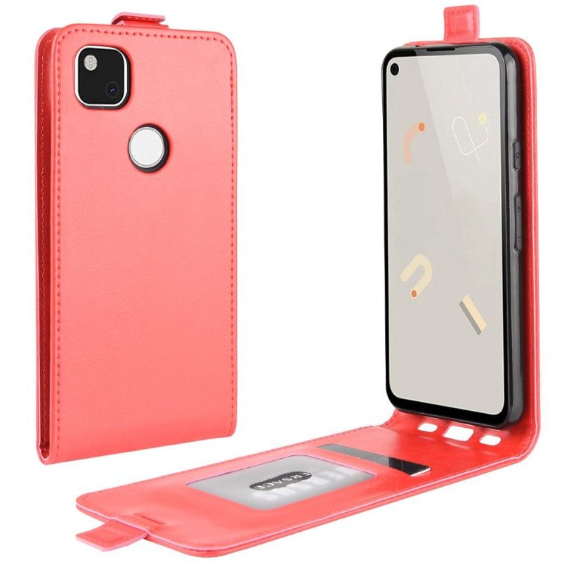 Θήκη Flip Google Pixel 4a δερματινη θηκη Faux Leather Vertical