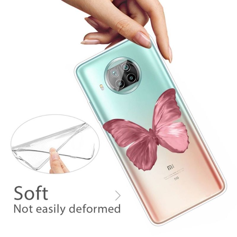 Θήκη Xiaomi Mi 10T Lite Pink Butterfly