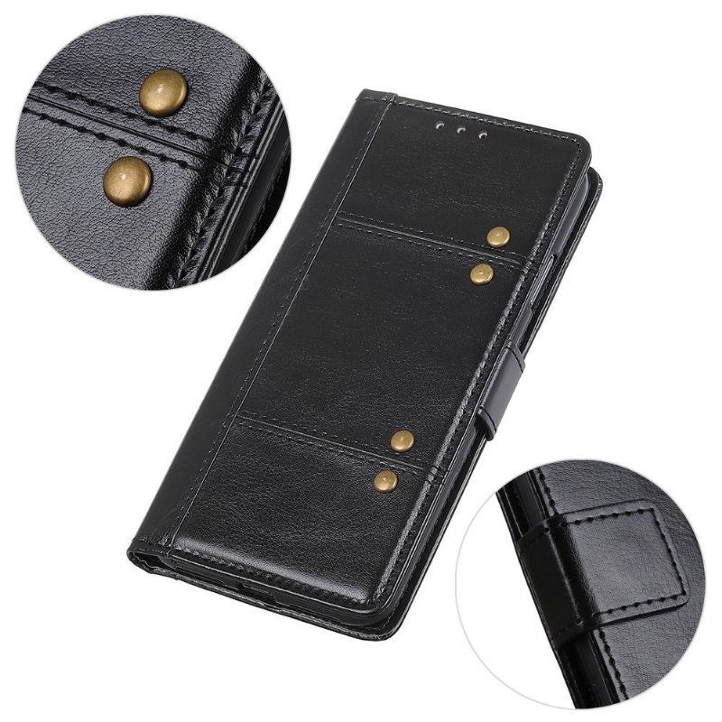 δερματινη θηκη Xiaomi Mi 10 / 10 Pro Studded Leather Style