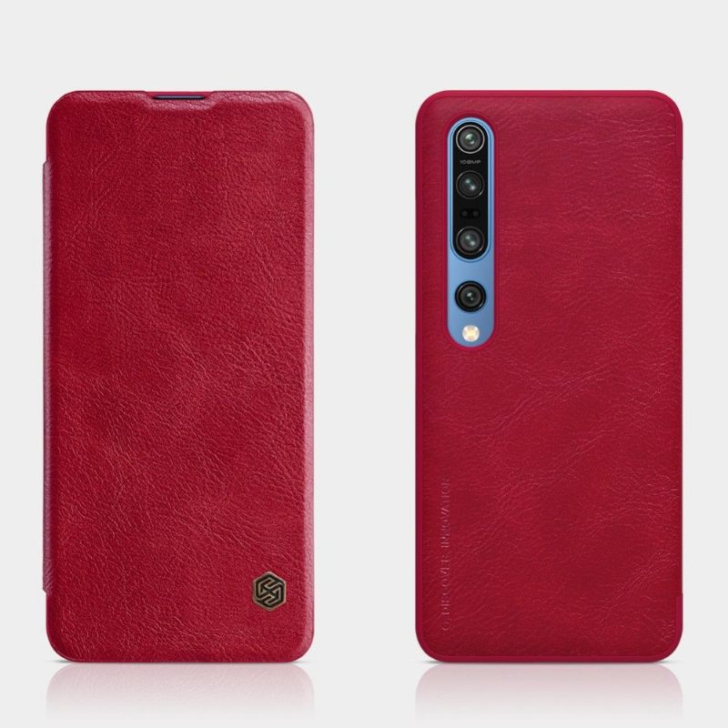 Θήκη Flip Xiaomi Mi 10 / 10 Pro Qin Series Nillkin Faux Leather