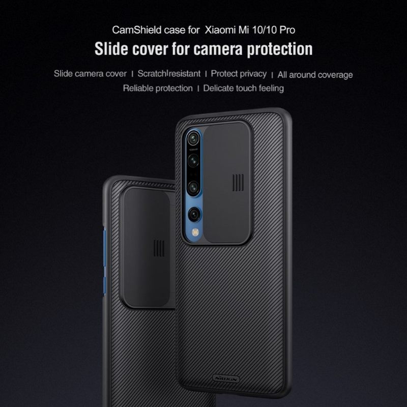 Θήκη Xiaomi Mi 10 / 10 Pro Camshield Με Κάλυμμα Πίσω Φακού