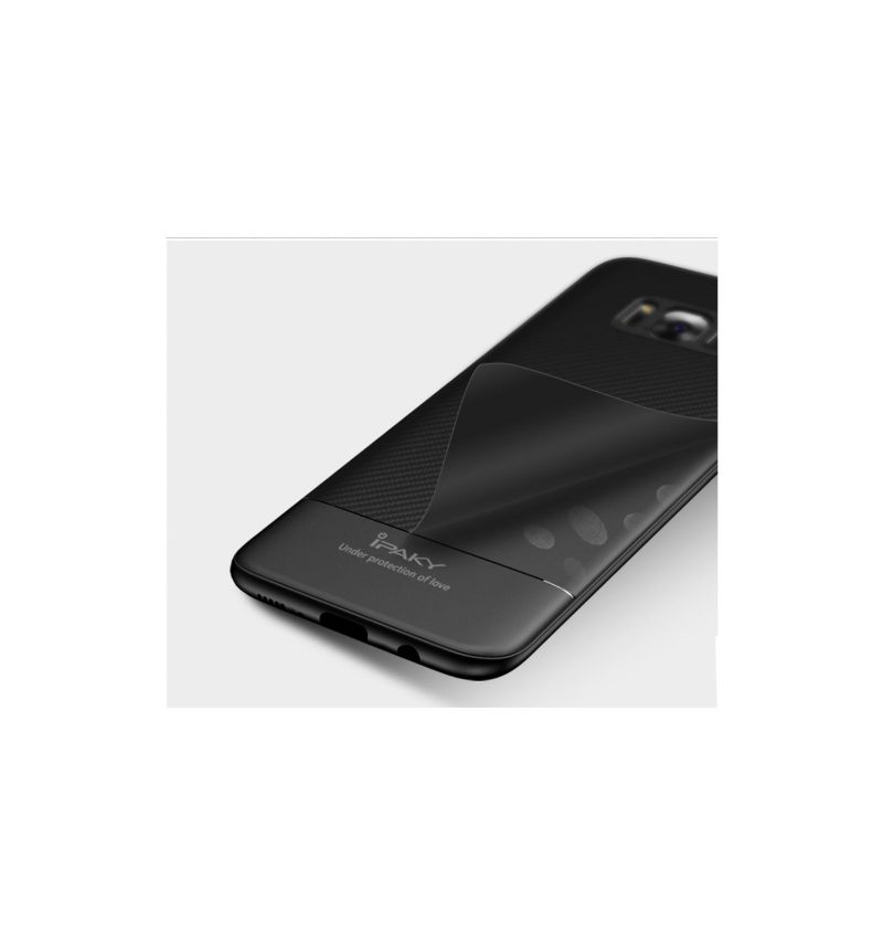 θηκη κινητου Samsung Galaxy S8 Plus Ipaky Karbon