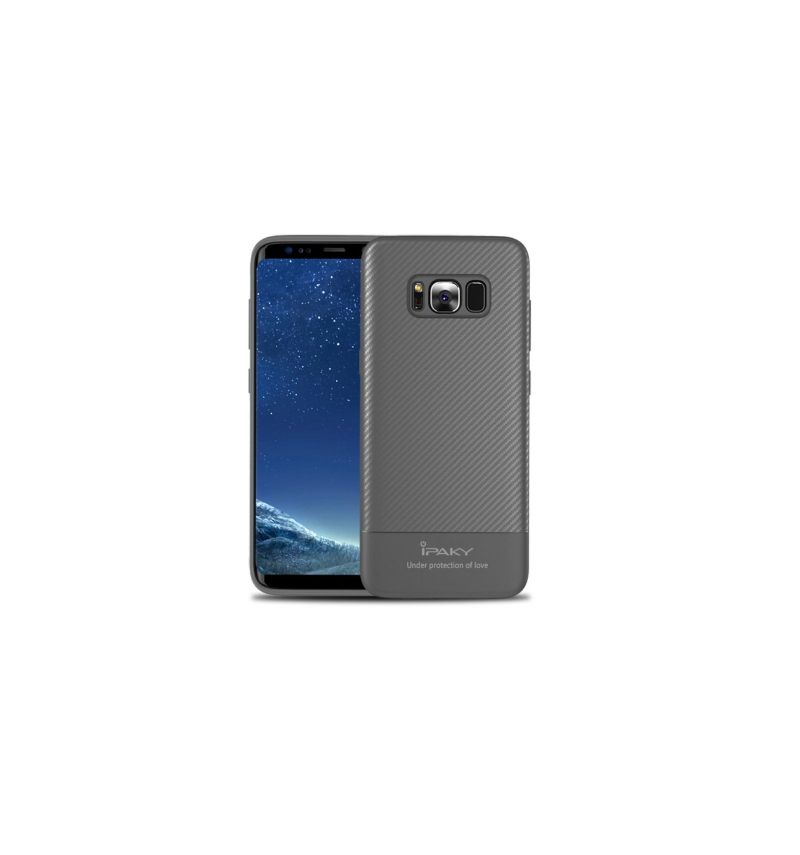 θηκη κινητου Samsung Galaxy S8 Plus Ipaky Karbon