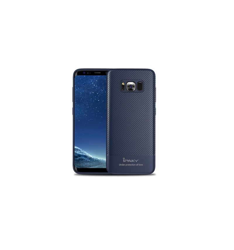 θηκη κινητου Samsung Galaxy S8 Plus Ipaky Karbon