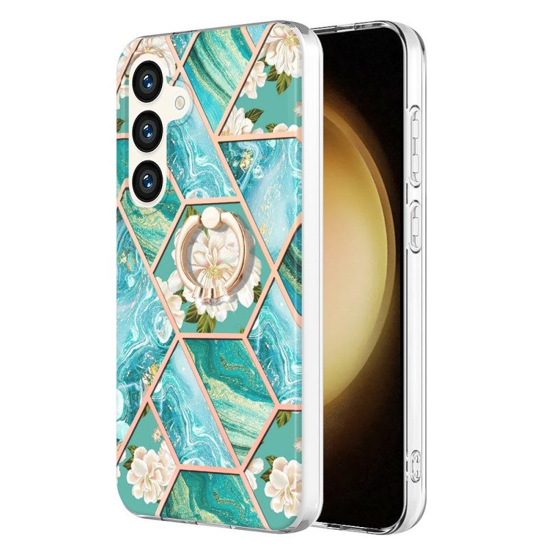 Κάλυμμα Samsung Galaxy S24 5g Με Υποστήριξη Marble Style