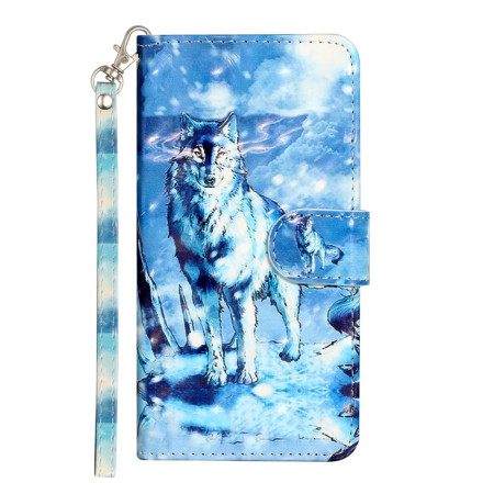 Θηκη Κινητου Samsung Galaxy S24 5g Snow Wolf With Strap