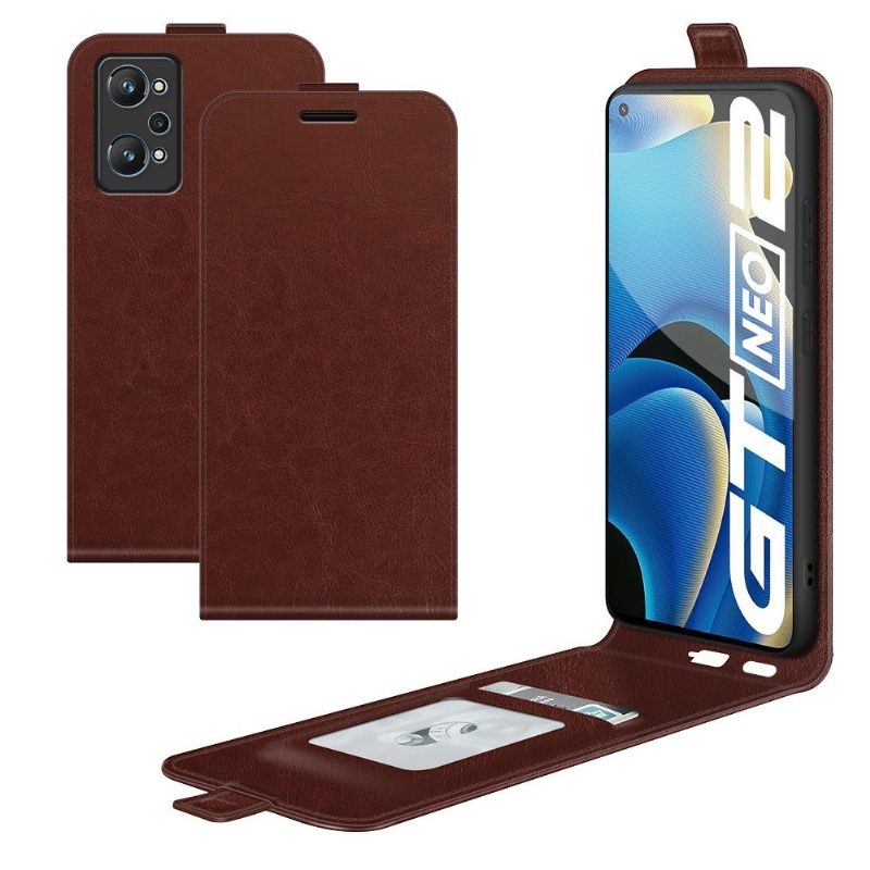 Θήκη Flip Realme GT Neo 3T / Neo 2 δερματινη θηκη Faux Leather Vertical