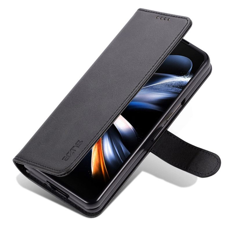 Δερματινη Θηκη Samsung Galaxy Z Fold 6 Δερμάτινο Στυλ Azns