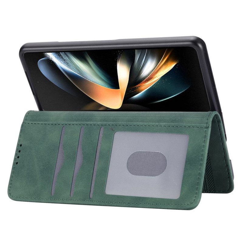 Δερματινη Θηκη Samsung Galaxy Z Fold 6 Dierfeng