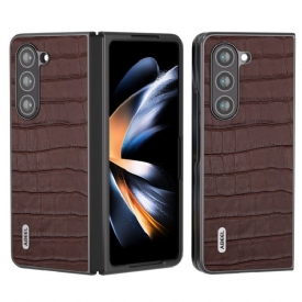 Κάλυμμα Samsung Galaxy Z Fold 6 Crcodile Texture Abeel