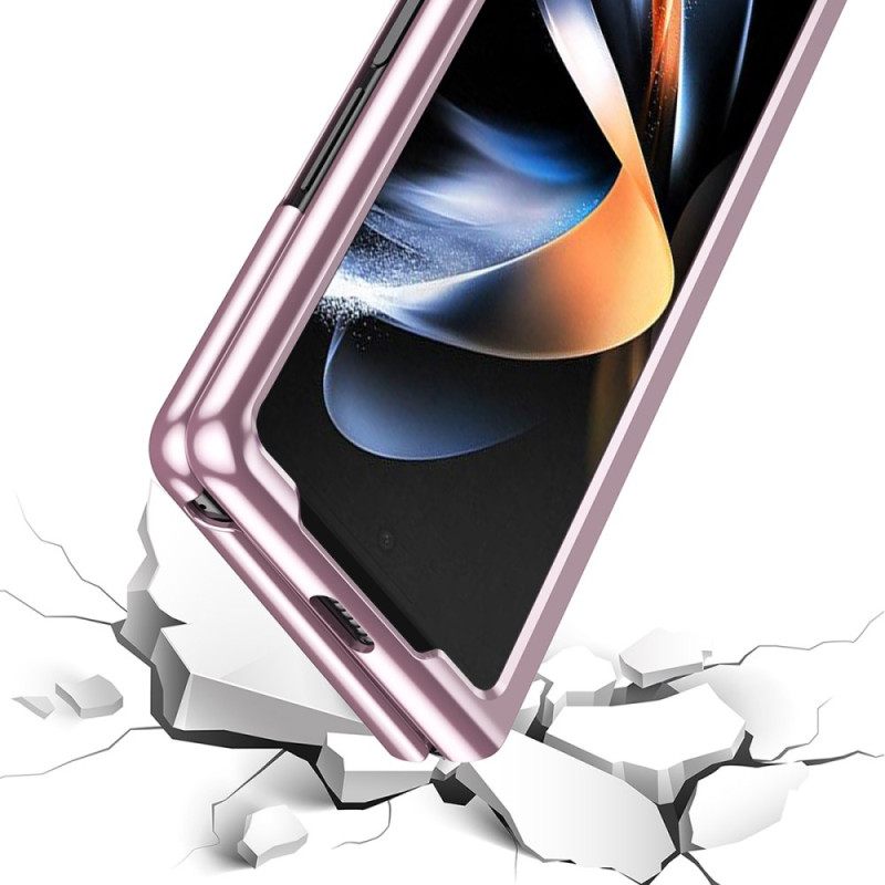 Κάλυμμα Samsung Galaxy Z Fold 6 Διαφανείς Μεταλλικές Άκρες