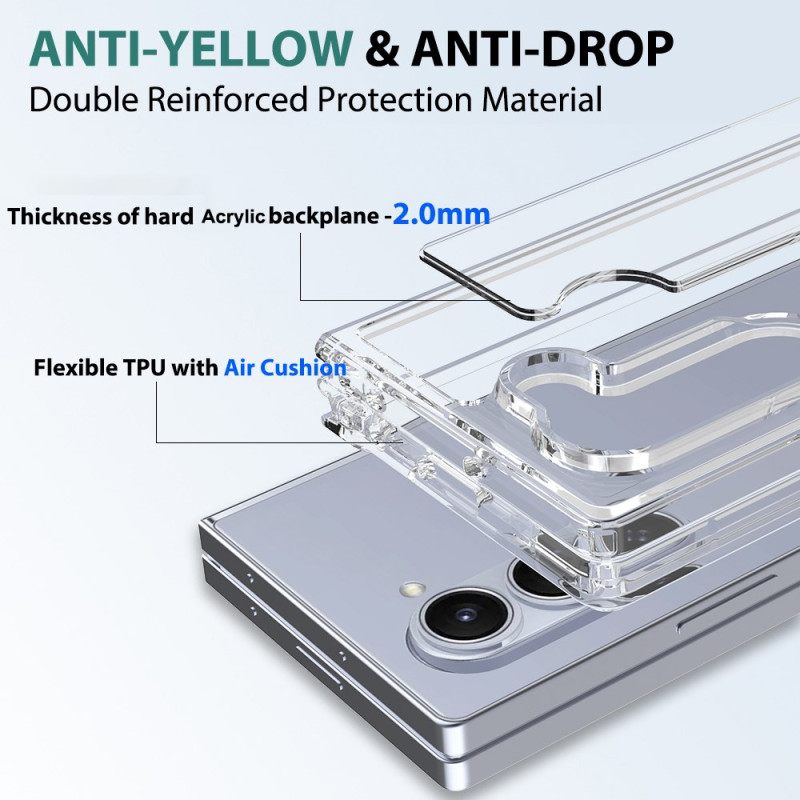 Κάλυμμα Samsung Galaxy Z Fold 6 Διαφανές Κατά Των Γρατσουνιών