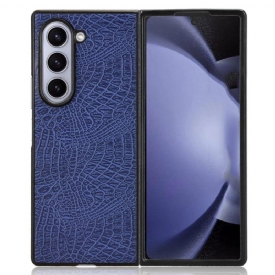 Κάλυμμα Samsung Galaxy Z Fold 6 Εφέ Δέρματος Σιλικόνης