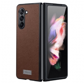 Κάλυμμα Samsung Galaxy Z Fold 6 Faux Leather Litchi Sulada