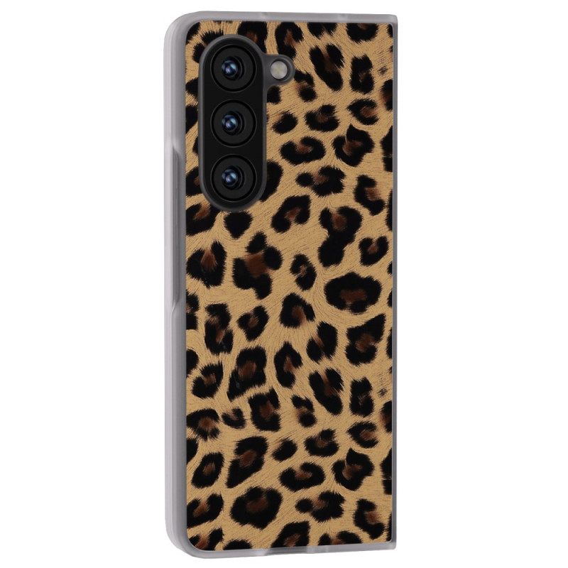 Κάλυμμα Samsung Galaxy Z Fold 6 Leopard Style Σιλικόνης