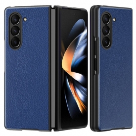 Κάλυμμα Samsung Galaxy Z Fold 6 Litchi Faux Leather