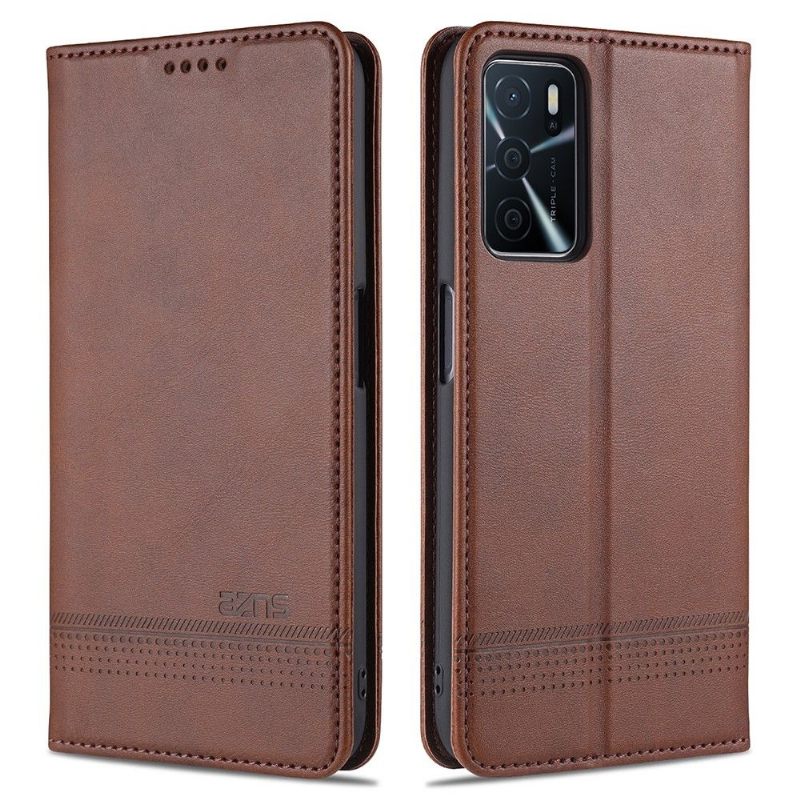 Θήκη Flip Oppo A16 / A16s πορτοφολι Azns Faux Leather