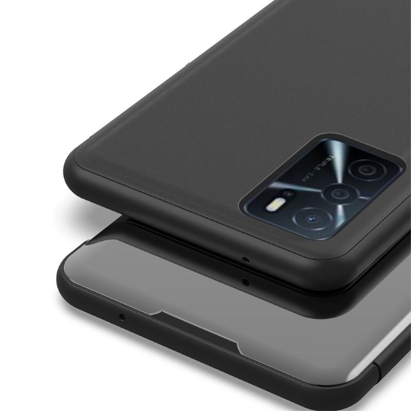 θηκη κινητου Oppo A16 / A16s Θήκη Flip Εφέ Καθρέφτη