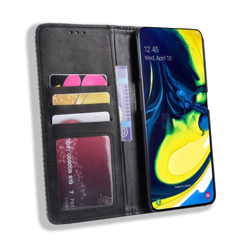 δερματινη θηκη Samsung Galaxy A80 Leather Style Le Cirénius