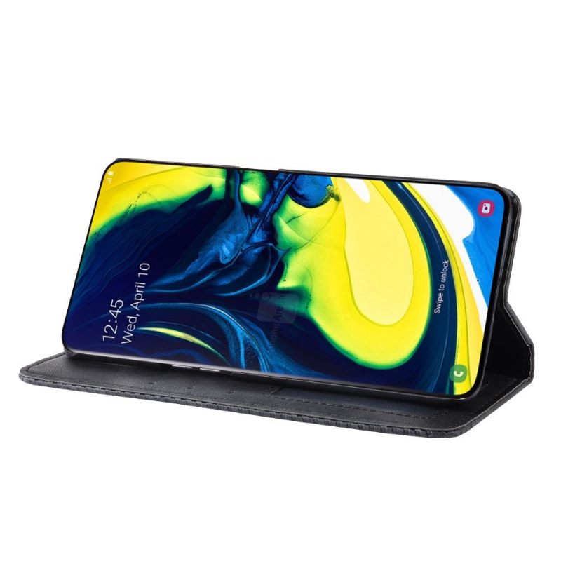 δερματινη θηκη Samsung Galaxy A80 Leather Style Le Cirénius