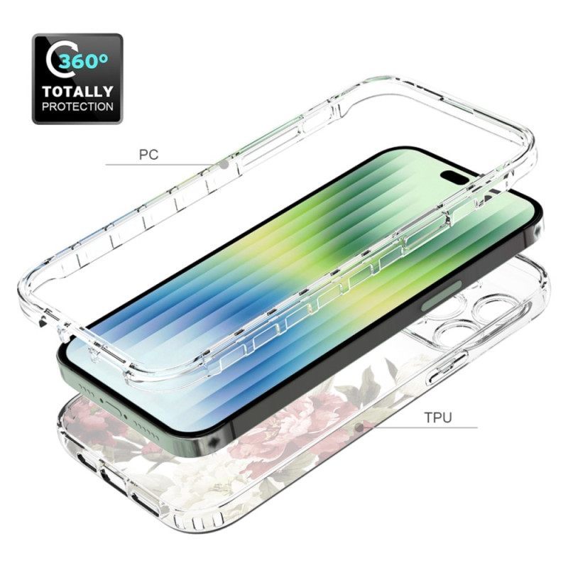 Θήκη iPhone 14 Pro Max Ενισχυμένο Floral