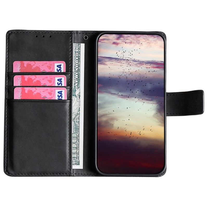 Κάλυμμα Sony Xperia 10 IV Ana Imitation Leather Croco Skin Effect