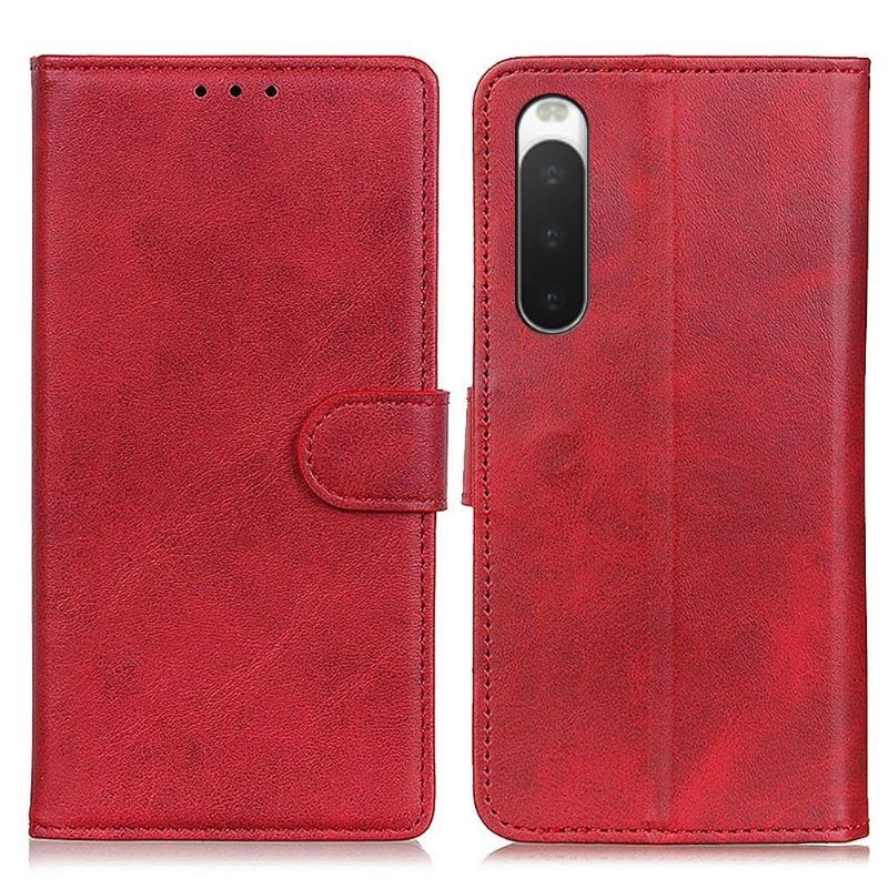 Κάλυμμα Sony Xperia 10 IV Marius Matte Leather Effect