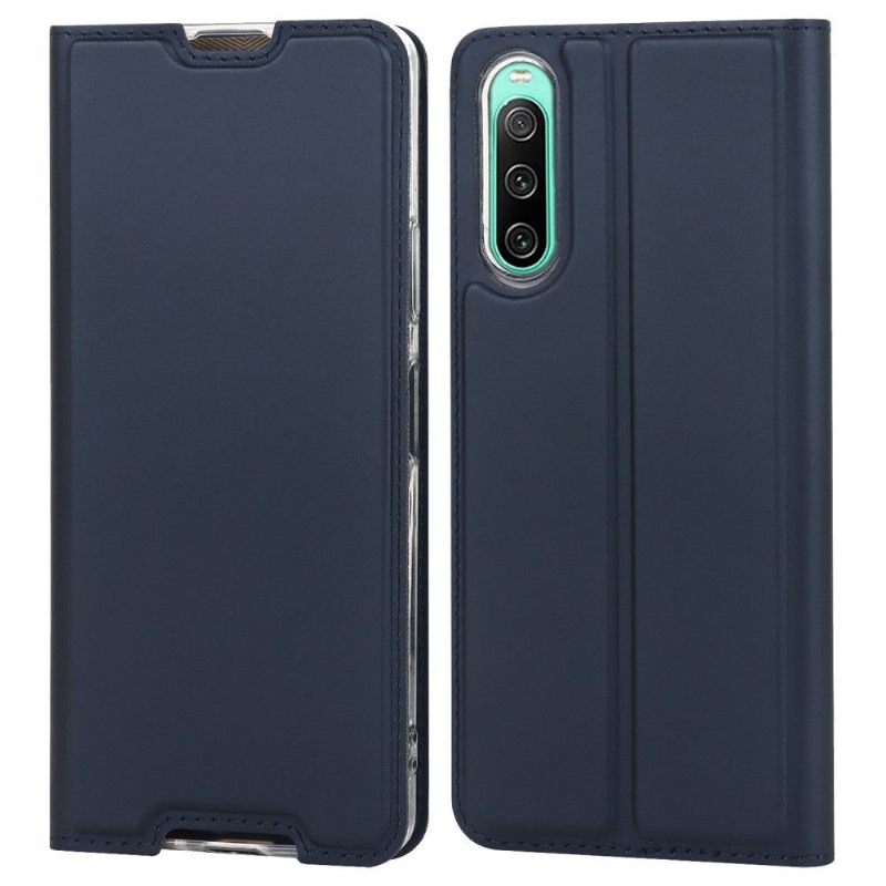 Κάλυμμα Sony Xperia 10 IV Μινιμαλιστική Επιχείρηση Faux Leather