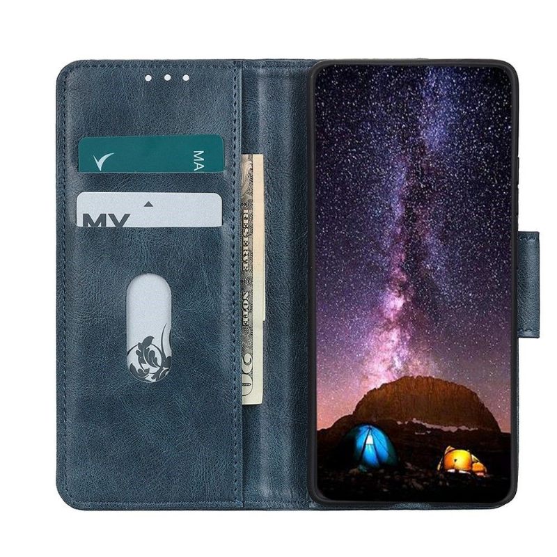 Κάλυμμα Sony Xperia 10 IV Θήκη Flip Λειτουργία Βάσης Folio Από Συνθετικό Δέρμα