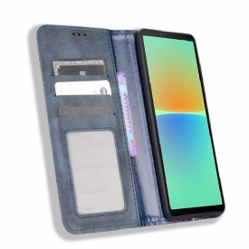 Θήκη Flip Sony Xperia 10 IV Cirénius Style Leather