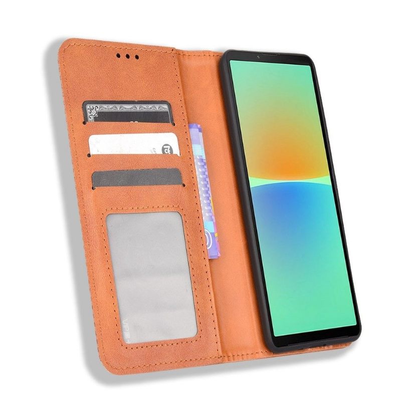 Θήκη Flip Sony Xperia 10 IV Cirénius Style Leather