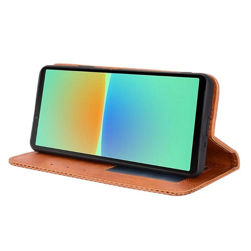 Θήκη Flip Sony Xperia 10 IV Cirénius Style Leather