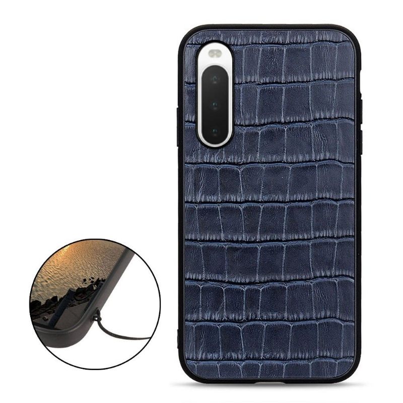 Θήκη Sony Xperia 10 IV Chic Croco Skin Look